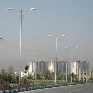 پایه چراغ خیابانی و پارکی