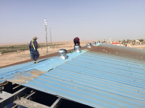 تعمیر و آب بندی و بازسازی سقف سوله در اصفهان